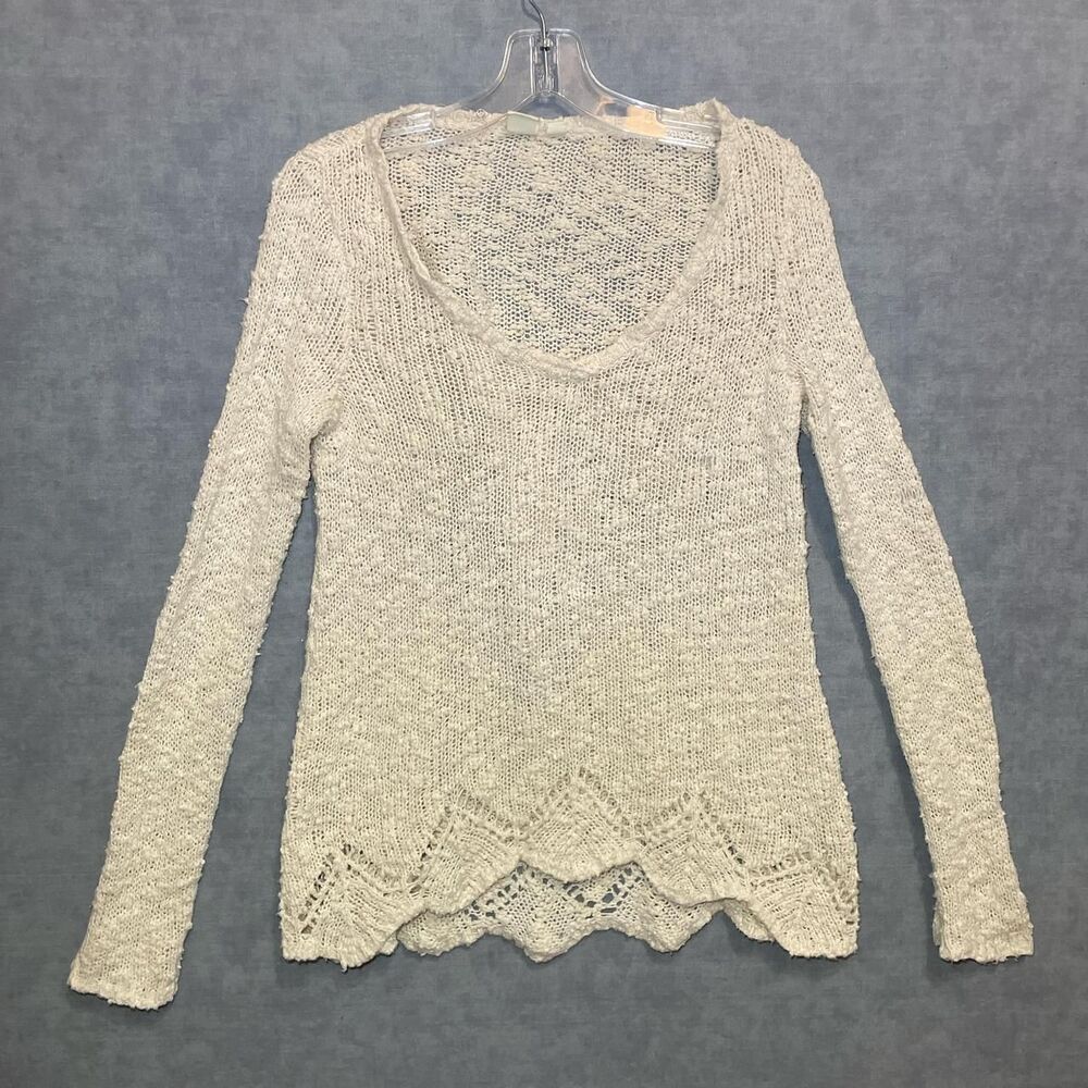Cottagecore Knitted Dove sweater